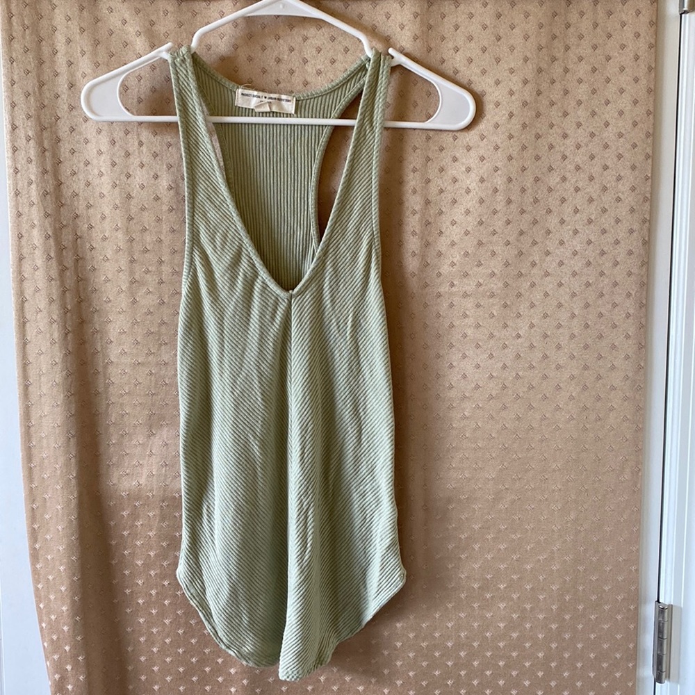 Urban Outfitters green racerback shirt